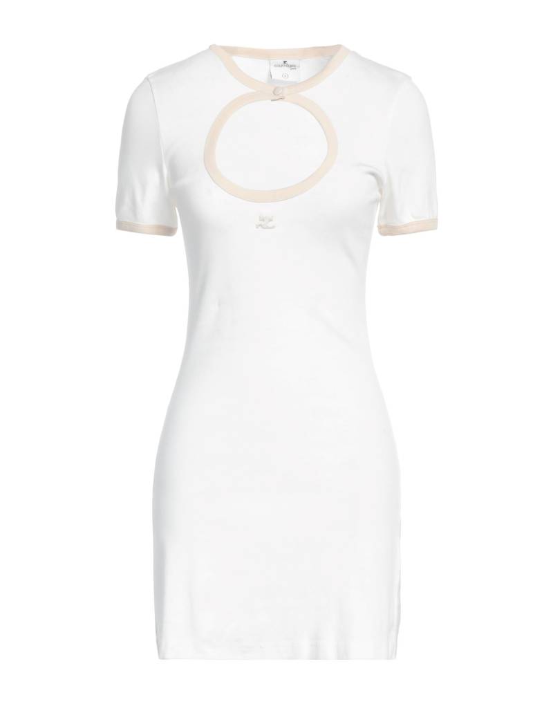 COURRÈGES Mini-kleid Damen Weiß von COURRÈGES