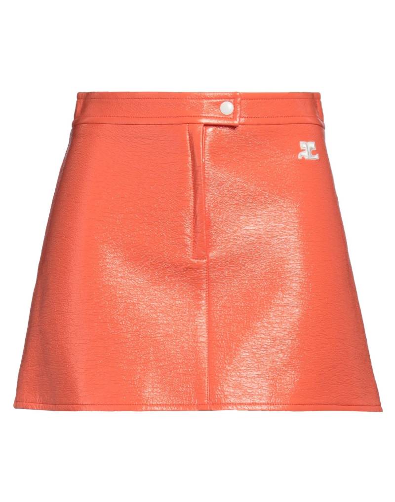 COURRÈGES Minirock Damen Orange von COURRÈGES