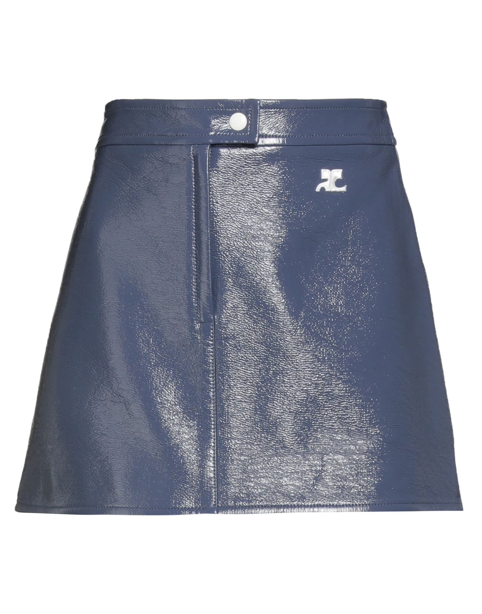 COURRÈGES Minirock Damen Taubenblau von COURRÈGES