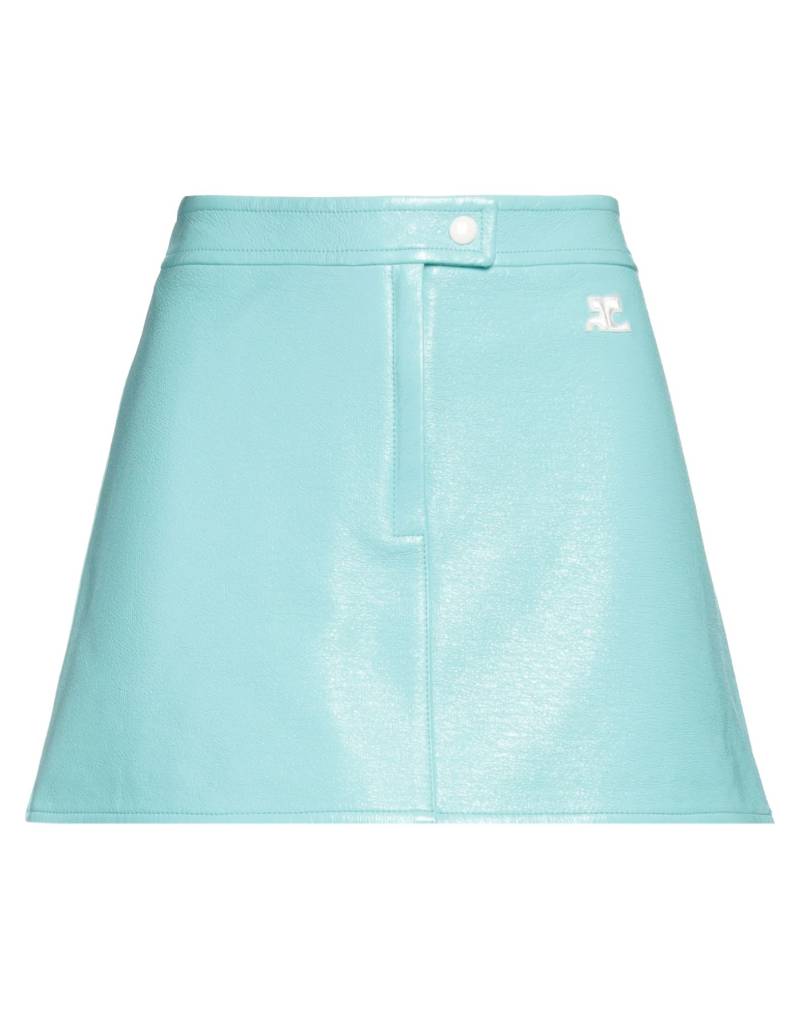 COURRÈGES Minirock Damen Tūrkis von COURRÈGES