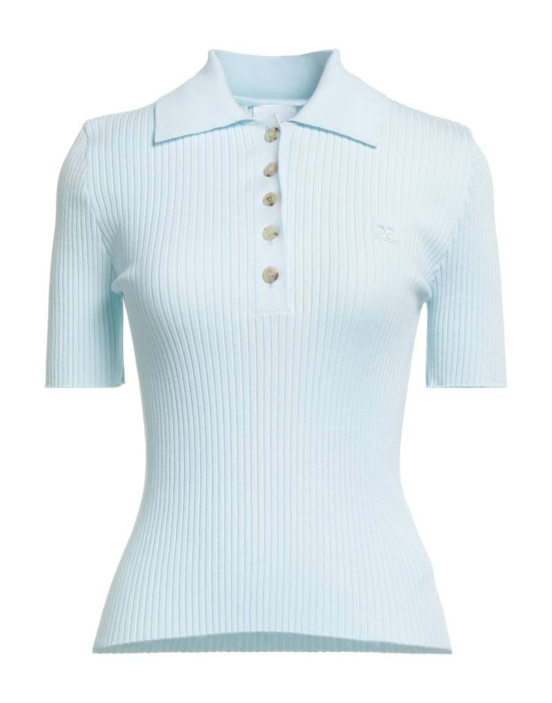 COURRÈGES Pullover Damen Hellblau von COURRÈGES
