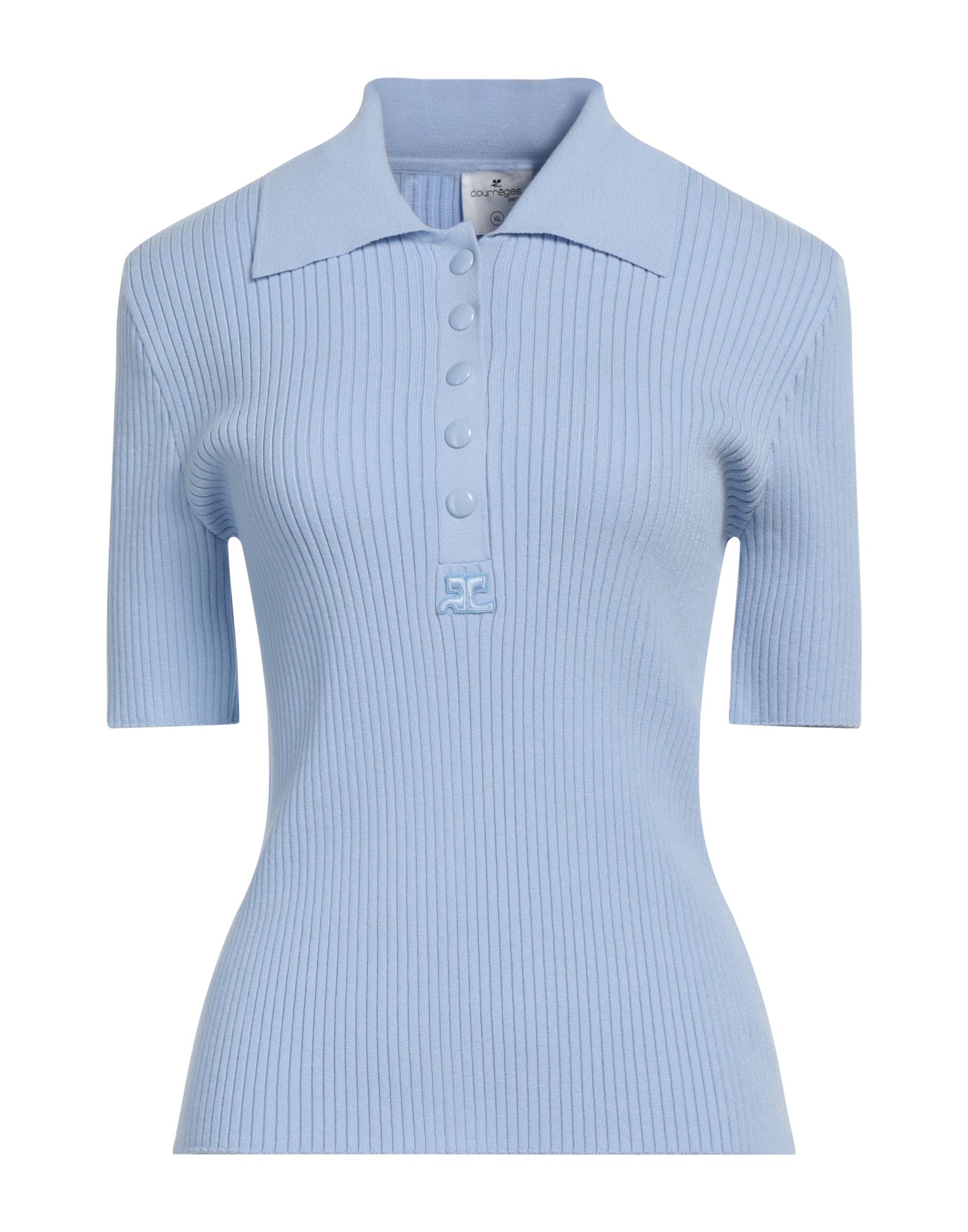 COURRÈGES Pullover Damen Himmelblau von COURRÈGES