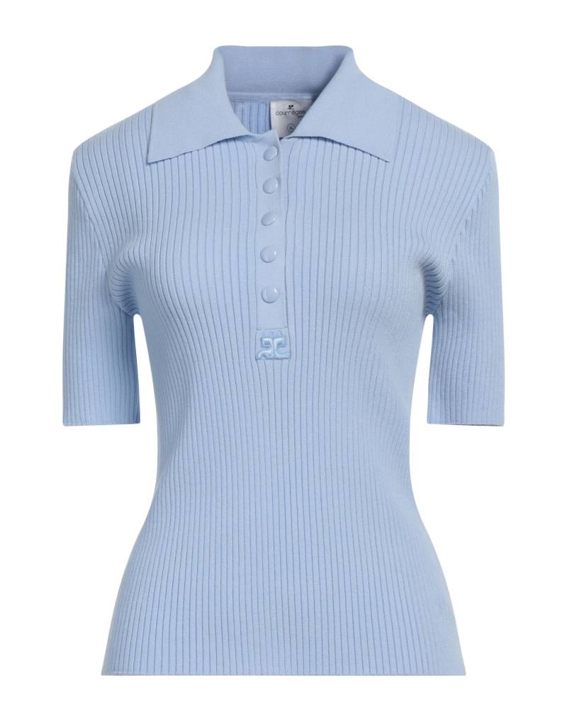 COURRÈGES Pullover Damen Himmelblau von COURRÈGES