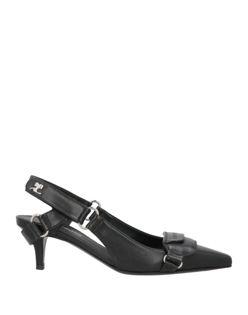 COURRÈGES Pumps Damen Schwarz von COURRÈGES
