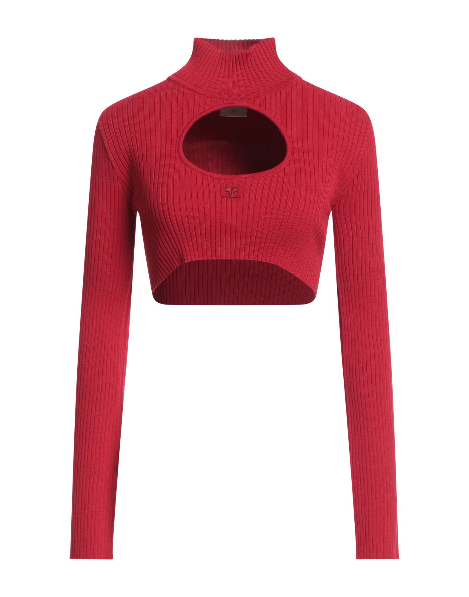 COURRÈGES Rollkragenpullover Damen Rot von COURRÈGES