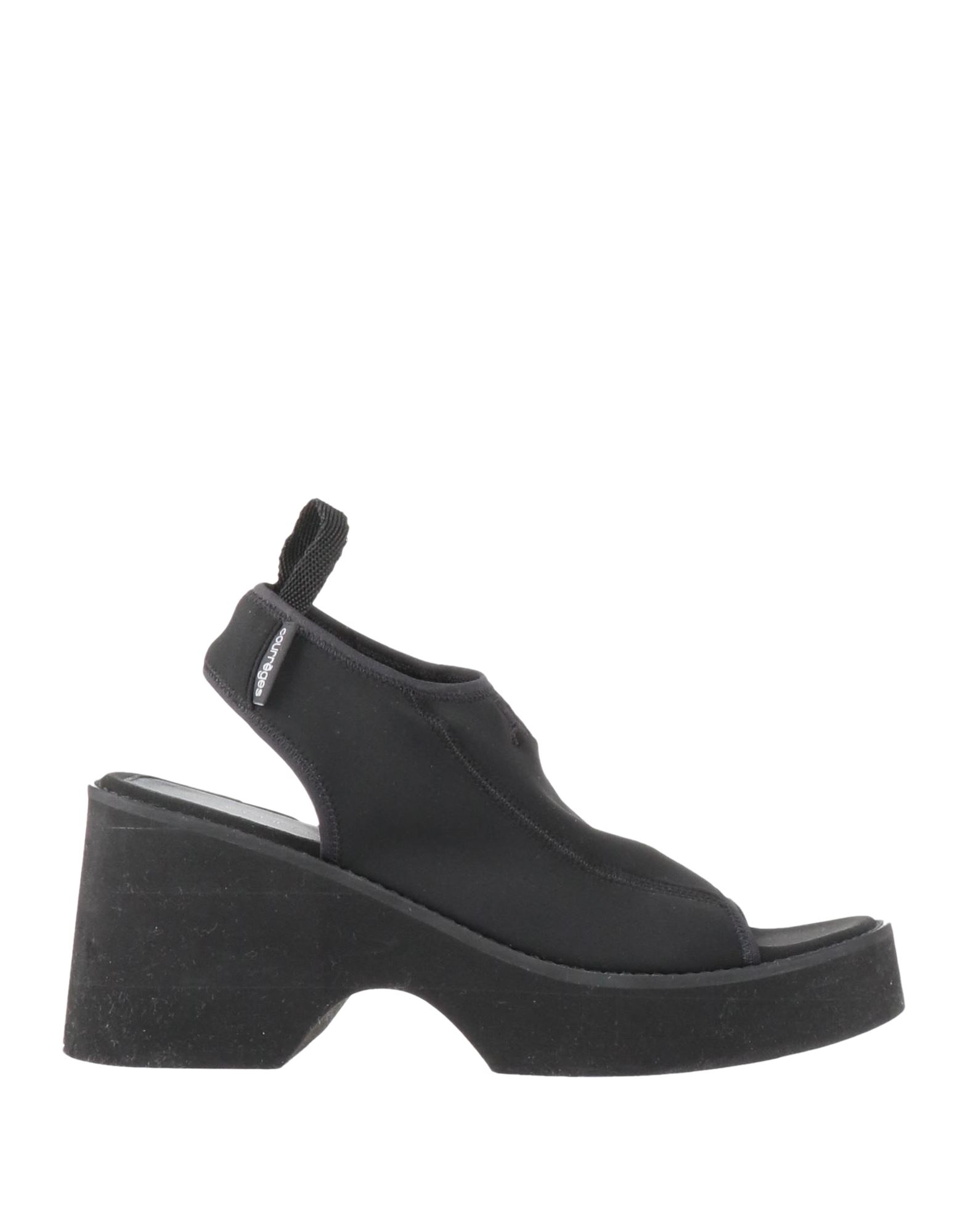 COURREGES Sandale Damen Schwarz von COURREGES