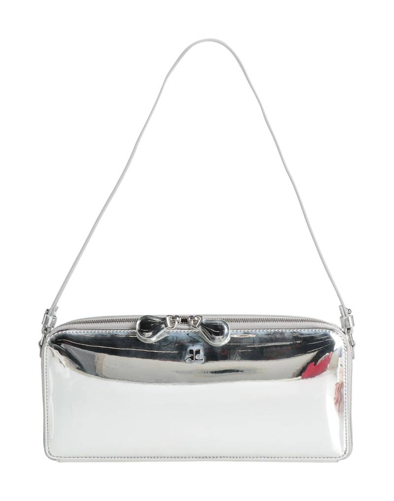 COURRÈGES Schultertasche Damen Silber von COURRÈGES