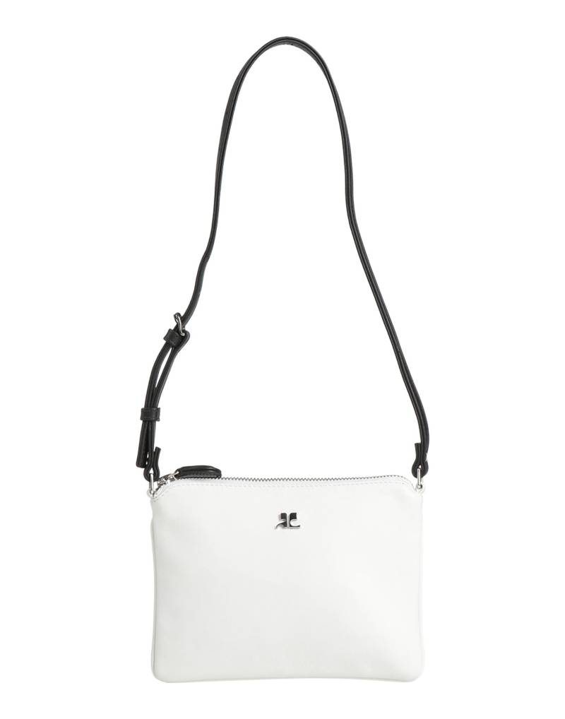 COURRÈGES Schultertasche Damen Weiß von COURRÈGES