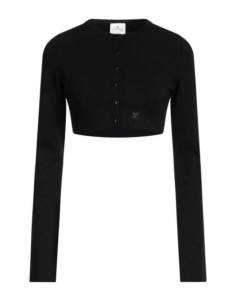 COURRÈGES Strickjacke Damen Schwarz von COURRÈGES