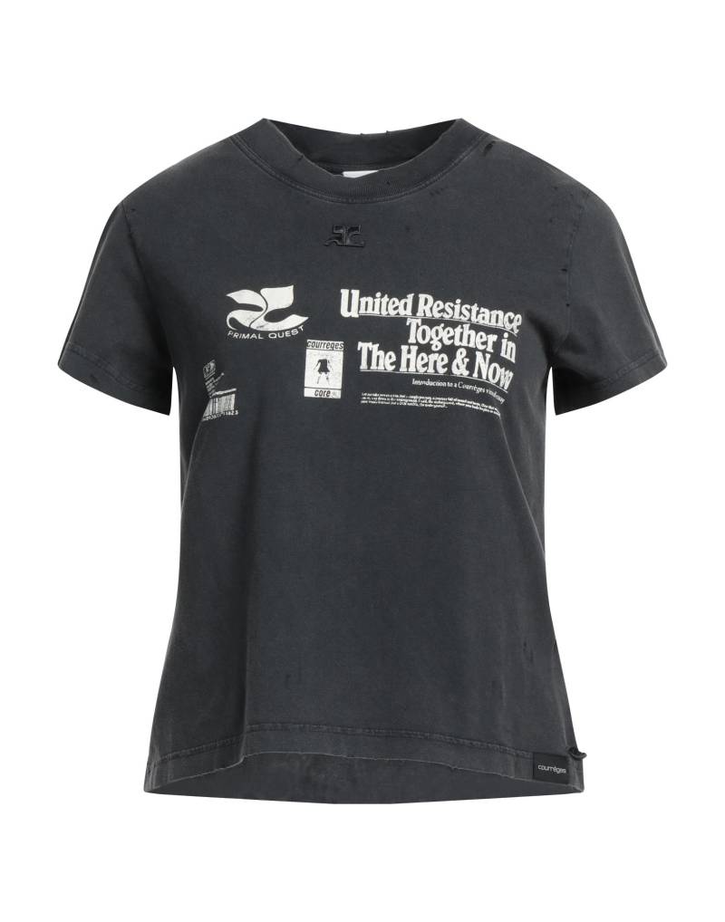 COURRÈGES T-shirts Damen Grau von COURRÈGES