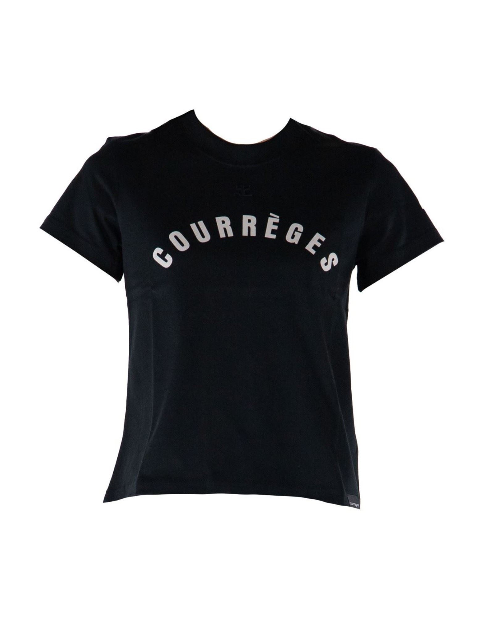 COURREGES T-shirts Damen Schwarz von COURREGES