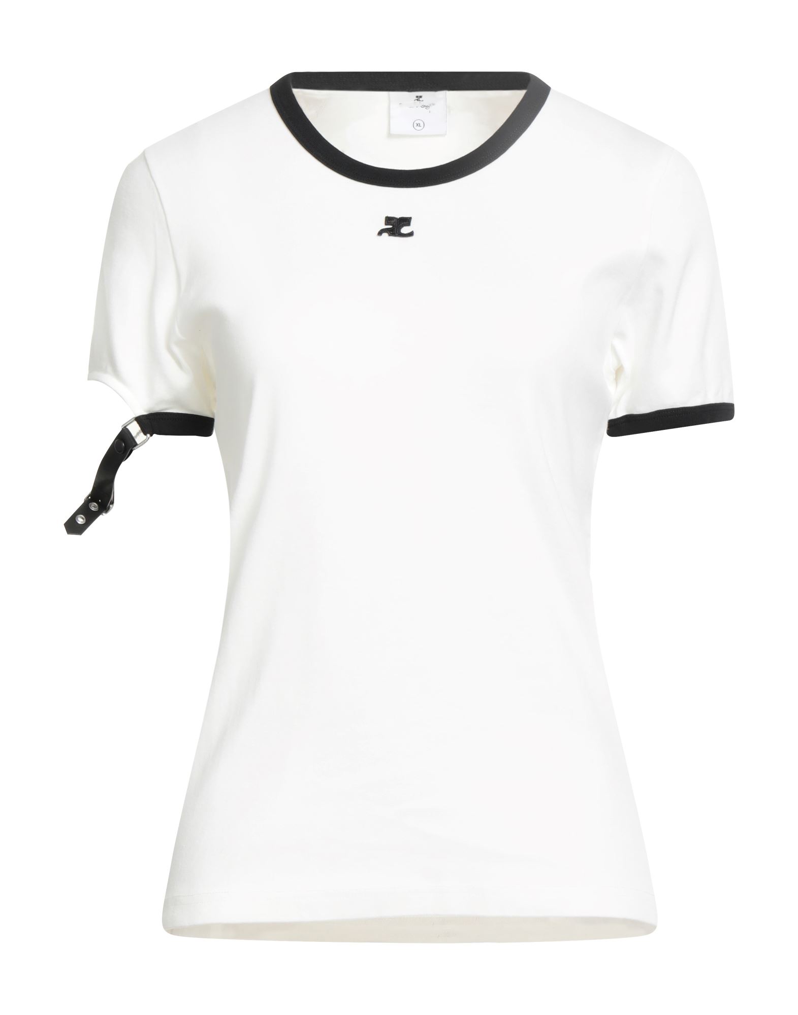 COURRÈGES T-shirts Damen Weiß von COURRÈGES