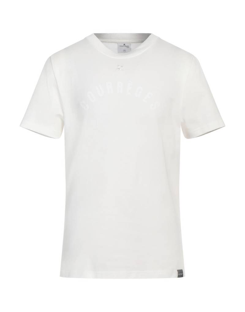 COURRÈGES T-shirts Herren Off white von COURRÈGES