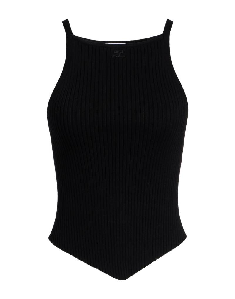 COURRÈGES Top Damen Schwarz von COURRÈGES