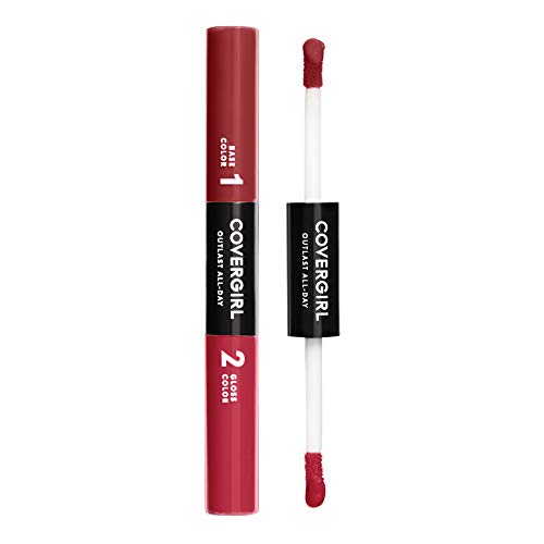 Covergirl Überdauern Ganztägigen Farbe & Lip Gloss, Schön Rubin, 0.2 Unze von CoverGirl