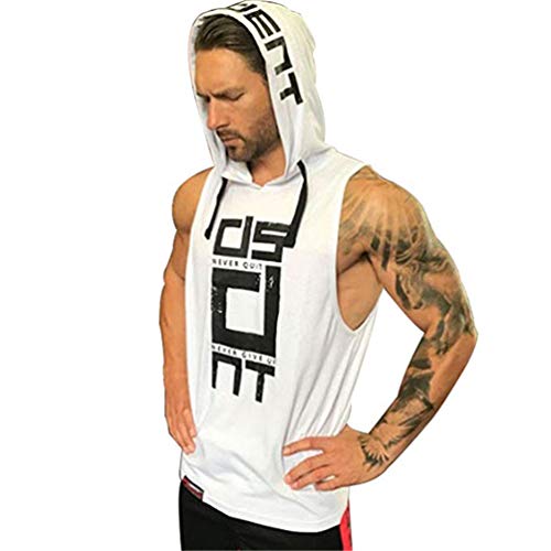 COWBI Bodybuilding Herren Muskelshirt Trägershirt Tanktop Tankshirt mit Kapuze COWBI Bodybuilding Herren Muskelshirt Trägershirt Tanktop Tankshirt mit Kapuze von COWBI