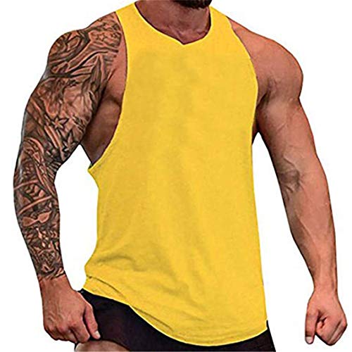 COWBI Herren Animal Muskelshirt Trägershirt Tanktop Für Workout, Training von COWBI