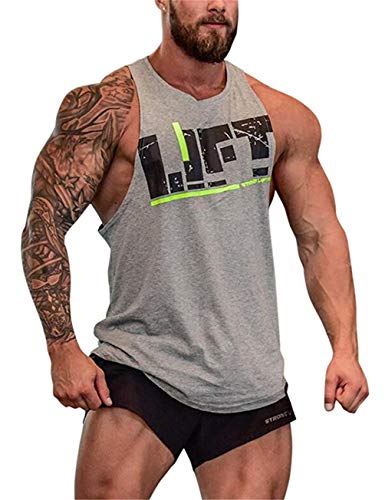 COWBI Fitness Bodybuilding Stringer Herren Gym Muskelshirt Trägershirt Tank Top COWBI Fitness Bodybuilding Stringer Herren Gym Muskelshirt Trägershirt Tank Top von COWBI