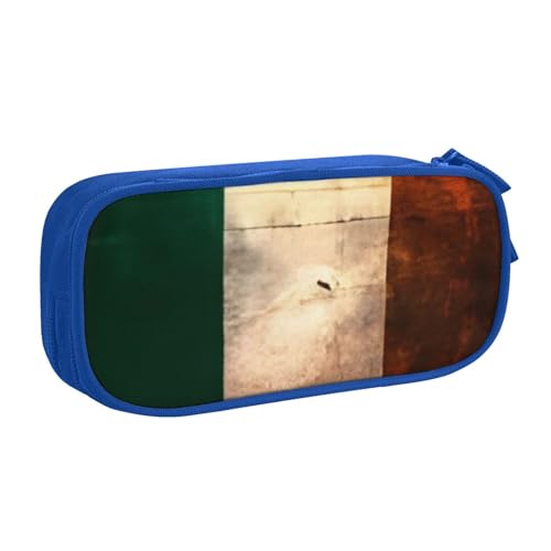 COWMMWOC Federmäppchen mit niedlichem Design für Studenten, Mädchen, Jungen, großes Fassungsvermögen, Federmäppchen mit Fächern, Doppelreißverschluss, Schreibwaren-Aufbewahrungs-Organizer (Schwarz, von COWMMWOC