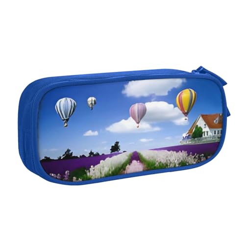 COWMMWOC Federmäppchen mit niedlichem Design für Studenten, Mädchen, Jungen, großes Fassungsvermögen, Federmäppchen mit Fächern, Doppelreißverschluss, Schreibwaren-Aufbewahrungs-Organizer (Schwarz, von COWMMWOC