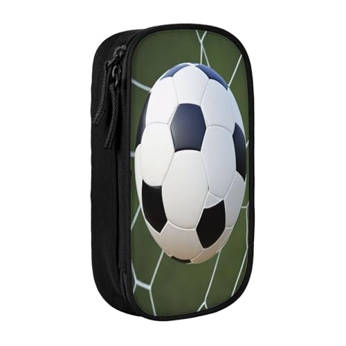 COWMMWOC Großes Federmäppchen mit großem Fassungsvermögen, multifunktionale Aufbewahrungstasche, strapazierfähiges Polyester-Oxford-Gewebe mit doppeltem Reißverschluss, 21 x 10,5 x 5 cm, Größe 3D von COWMMWOC