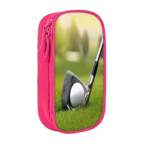 COWMMWOC Großes Federmäppchen mit großem Fassungsvermögen, multifunktionale Aufbewahrungstasche, strapazierfähiges Polyester-Oxford-Gewebe mit doppeltem Reißverschluss, 21 x 10,5 x 5 cm, 3D von COWMMWOC