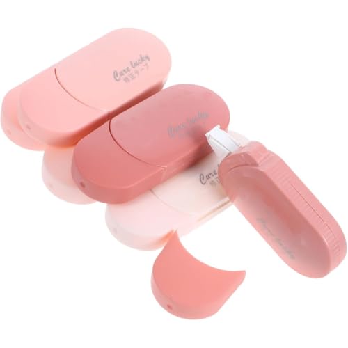 COYUN 6 Stück Korrekturroller Korrekturmaus Süß Mini-Korrekturband, Tippex Roller, Korrekturroller Mini Correction Tape für Studenten Kinder, im Büro Arbeitendes Personal, Exquisit und Bunt von COYUN