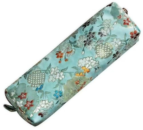 COZERI federmäppchen Blumen Vintage Stickerei, Chinesisches Design Schreibwaren Etui Mit Reißverschluss Für Schule Büro Reise, Elegantes Retro Stiftcase Organizer COZERI federmäppchen Blumen Vintage Stickerei, Chinesisches Design Schreibwaren Etui Mit Reißverschluss Für Schule Büro Reise, Elegantes Retro Stiftcase Organizer von COZERI