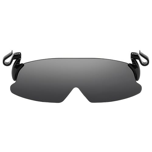 COZHYESS Polarisierte Unisex-Sonnenbrille zum Anklippen für Brillen, Outdoor-Angeln, zum Anklippen, für Kurzsichtigkeit, Outdoor/Fahren/Angeln, Grau, grau von COZHYESS