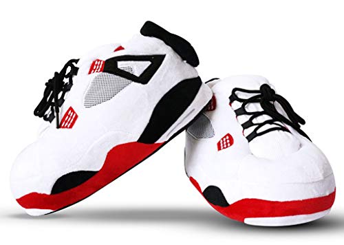 COZY KICKZ Sneakers Hausschuhe | Unisex Hausschuhe | Bequem und stilvoll | perfekt für zu Hause | Sneaker Einheitsgröße |, Schwarz , Einheitsgröße von COZY KICKZ