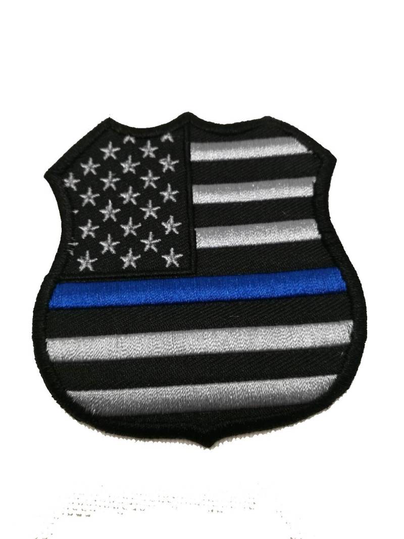 1 Stk. Dünne Linie Patch Usa Flagge Rot, Blau, Weiß, Grün, Rosa, Gelb, Graue Haken Oder Aufnähen Größe 7x7.5 cm von COZY168