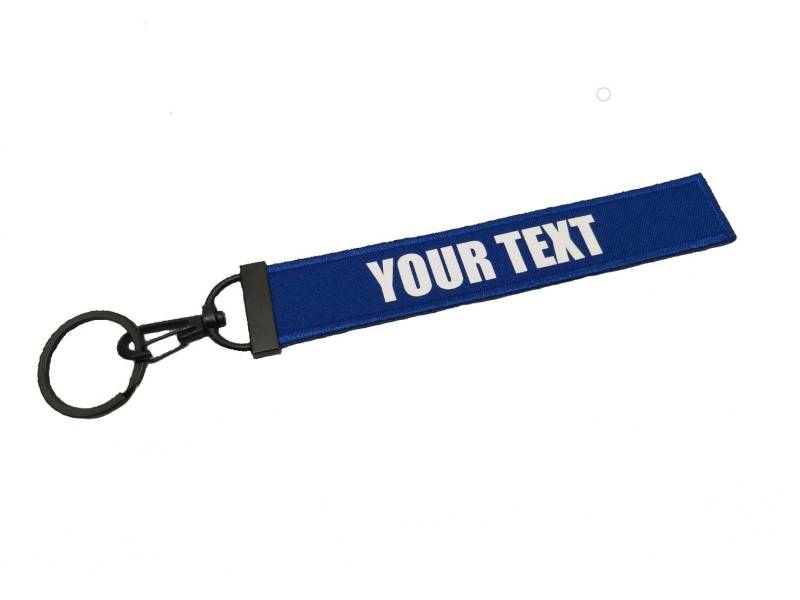 1 Stk. Individueller Text Ihr Namenstext Schlüsselanhänger Biker Racing Motorrad-Tag Tag-Halter-Tag-Tasche Größe 2, 5 cm X 15 von COZY168