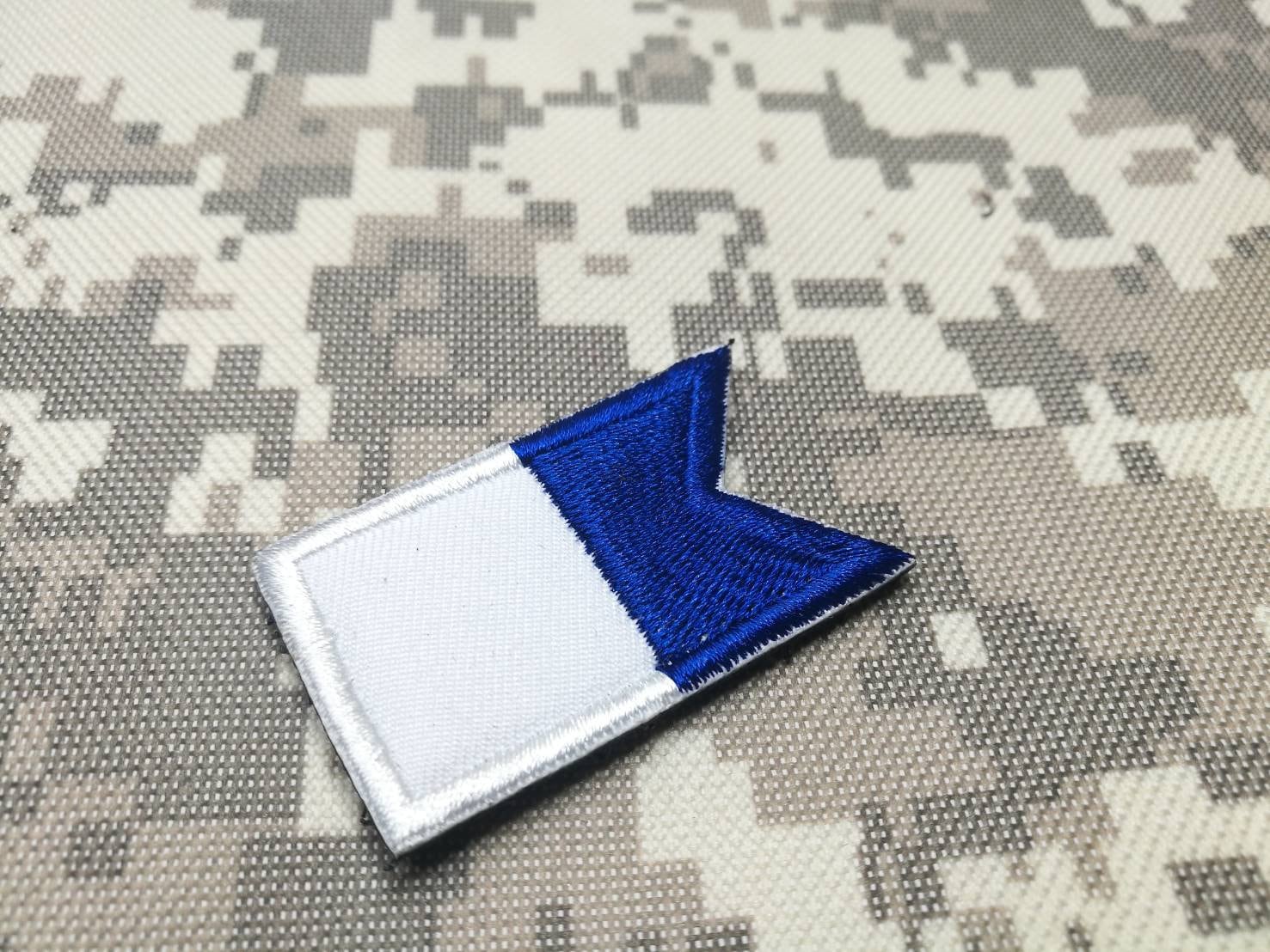 Alpha Flaggen Aufnäher Für Taucher, Aufnäher, Größe 5 cm X 2, 5 von COZY168