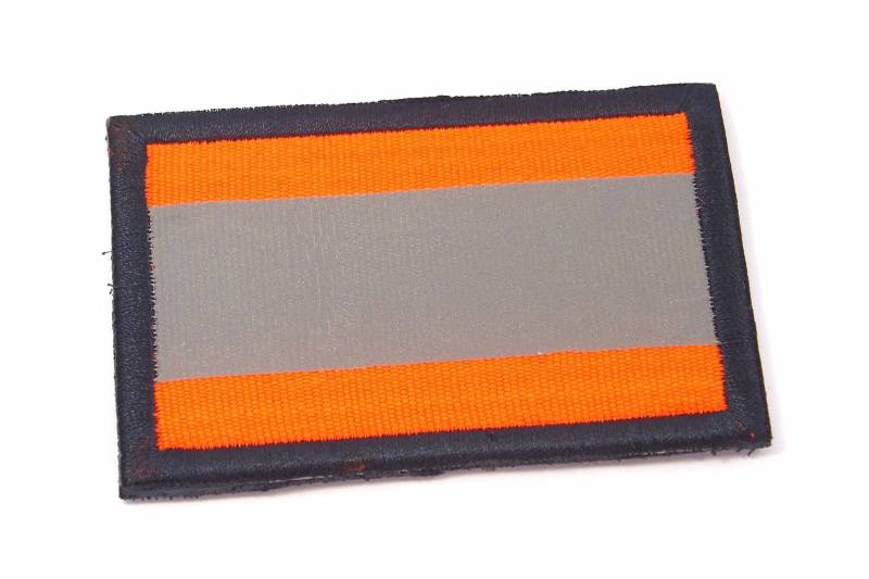 Polizei Feuerwehrmann Armee Militär Orange Reflektierende Patch Hakenrückseite Größe 3 "x2" , 3.5"x2" 4"x2" 4.5"x2" 5"x2" 5.5"x2" 6"x2 " von COZY168