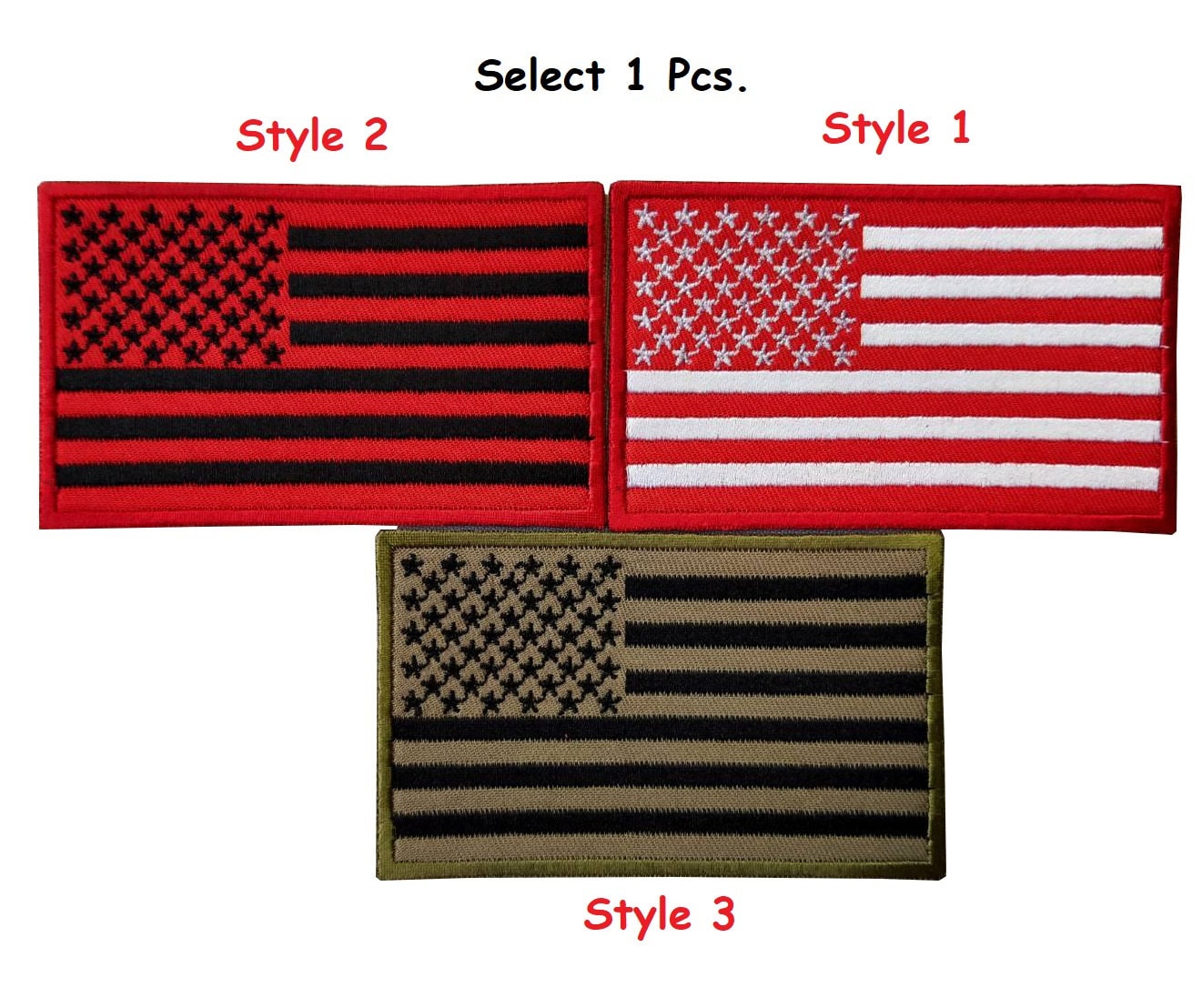 Usa Flagge Aufnäher Gestickter Haken Zum Befestigen Oder Annähen Größe 9 cm X 5, 5 von COZY168