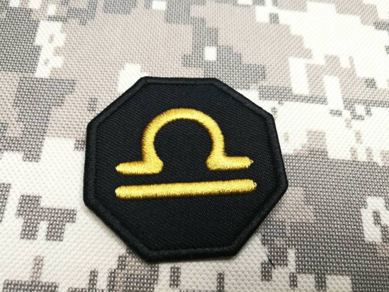 sternzeichen Waage Patch D.i.y. Aufnäher Zum Aufbügeln, Aufnähen Oder Auf 5 cm Breiter Träger von COZY168