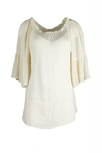 CP Abenteuer leichte transparente Mittelalter Bluse Natur (S) von CP Abenteuer