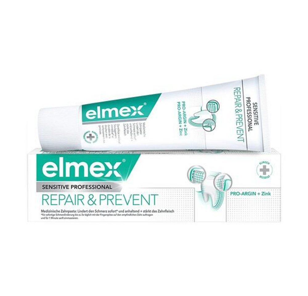 CP GABA GmbH Zahnpasta ELMEX SENSITIVE PROFESSIONAL Repair & Prevent, 75 ml CP GABA GmbH Zahnpasta ELMEX SENSITIVE PROFESSIONAL Repair & Prevent, 75 ml von CP GABA GmbH