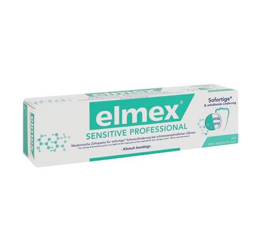 CP GABA GmbH Zahnpasta ELMEX SENSITIVE PROFESSIONAL Zahnpasta, 75 ml CP GABA GmbH Zahnpasta ELMEX SENSITIVE PROFESSIONAL Zahnpasta, 75 ml von CP GABA GmbH