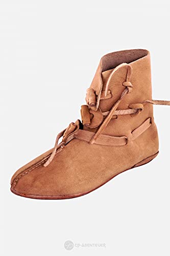 Mittelalter Schuhe Wendeschuhe Stiefel wendegenäht Frühmittelalter Schuhgröße 39 von CP-Schuhe
