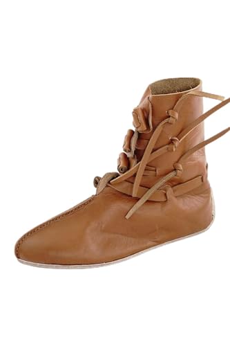 Mittelalter Wikinger Schuhe Knebel Mittelalterschuhe Schuhgröße 45 von CP-Schuhe