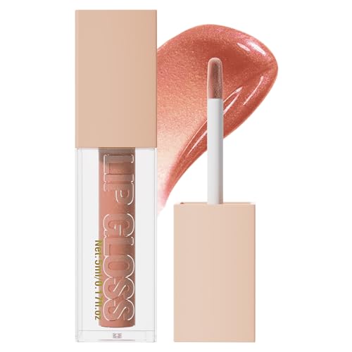 8 Farben Lipgloss Dauerhaftes Lippenöl Feuchtigkeitsspendendes Lipglossöl Pflegendes Lippenöl Make Up Zubehör Für Frauen Und Mädchen von CPAOWEHF