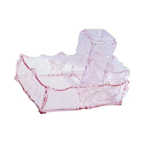 Baumwolle Pad Make Up Pinsel Container Kunststoff Schmuck Box Desktop Nägel Kunst Werkzeug Lagerung Box Für Frauen von CPAOWEHF