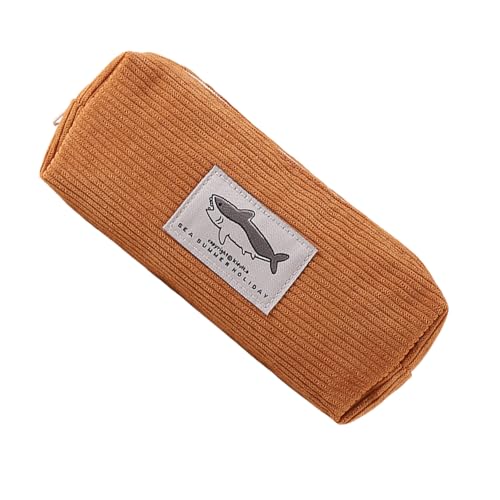 CPAOWEHF Ästhetisches Federmäppchen, schönes Tier-Federmäppchen, Make-up-Tasche, Stickerei, Stifteetui, Schule, Bürobedarf, hellbraun CPAOWEHF Ästhetisches Federmäppchen, schönes Tier-Federmäppchen, Make-up-Tasche, Stickerei, Stifteetui, Schule, Bürobedarf, hellbraun von CPAOWEHF