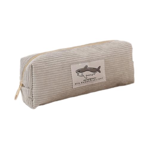 CPAOWEHF Ästhetisches Federmäppchen, schönes Tier-Federmäppchen, Make-up-Tasche, Stickerei, Stifteetui, Schule, Bürobedarf, hellgrau CPAOWEHF Ästhetisches Federmäppchen, schönes Tier-Federmäppchen, Make-up-Tasche, Stickerei, Stifteetui, Schule, Bürobedarf, hellgrau von CPAOWEHF