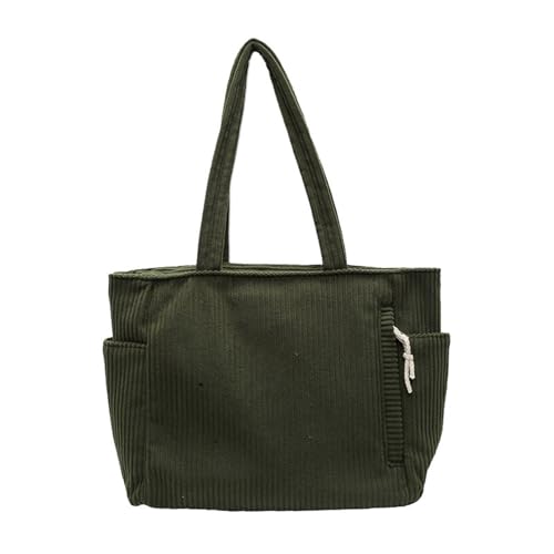 CPAOWEHF Damen MIDER CORGSCHALTER SCHULTER SACHE PUSSENTAGT BAY CORDAY ABERMARM Große Kapazität Achselhöhle Einfache Handtaschen Damen Schulter Cord Fester Farbpeakpit Große Kapazität Handtasche von CPAOWEHF