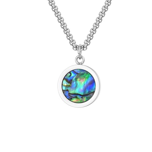 CPAOWEHF Einstellbare Länge Schlüsselbeinkette Edelstahl Oval/runde Anhänger Halskette Leicht Geometrische Schmuckzubehör Frauen Mode Accessoire CPAOWEHF Einstellbare Länge Schlüsselbeinkette Edelstahl Oval/runde Anhänger Halskette Leicht Geometrische Schmuckzubehör Frauen Mode Accessoire von CPAOWEHF