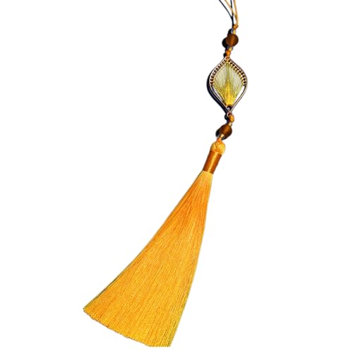 CPAOWEHF Einzigartiger Kultureller Charme Tassels Keychain Accessoire Moderne Telefonanhänger Polyester Textur Perfekt Für Jugendliche Enthusiasten von CPAOWEHF