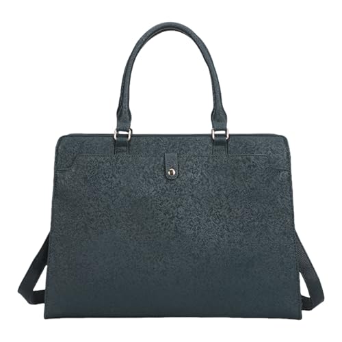 CPAOWEHF Frauenhandtasche Große Kapazität PU Laptop Tasche Für Arbeiten Und Reisemöglichkeiten Crossbody Geldbörse Mit Einstellbarem Riemen Multi Funktionaler Bürobeutel von CPAOWEHF