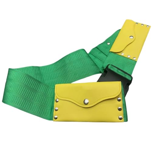 CPAOWEHF Gebetshadsch-Hüfttasche für Araber, 2 Taschen, verstellbare Hüfttasche für Gebet, ethnische Hüfttasche, Mehrzweck-Taillengürtel, 120, L von CPAOWEHF